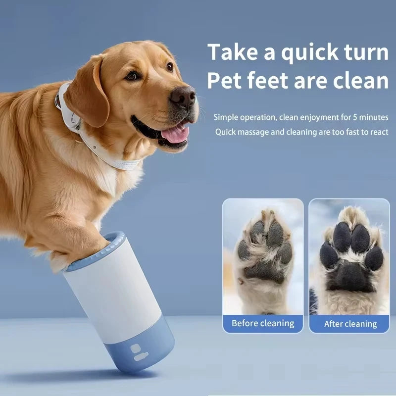 Electric Dog Paw Cleaner — Clean Paws in Seconds, No Mess Guaranteed